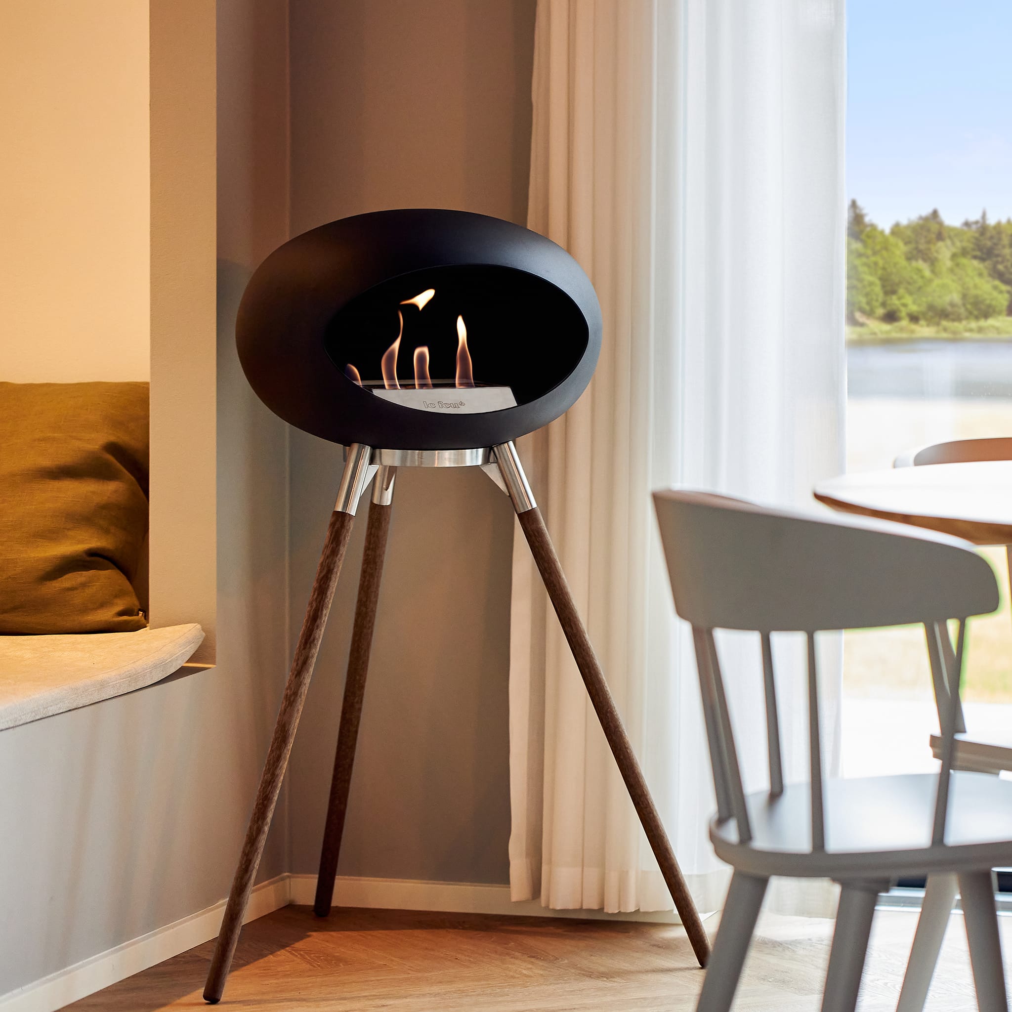 Le Feu Ground High Dome <br>Black