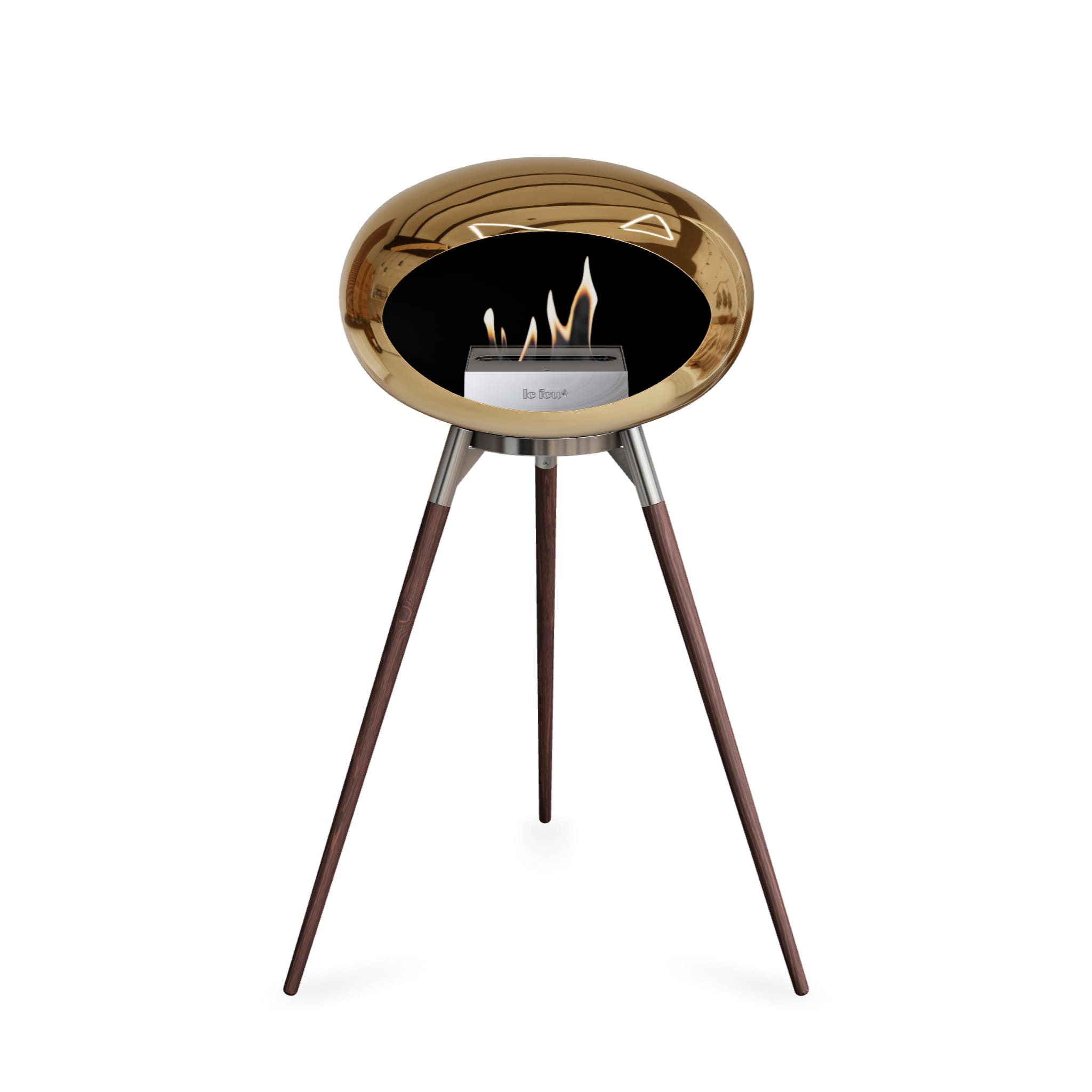Le Feu Ground High Dome <br>Chromed Rose Gold