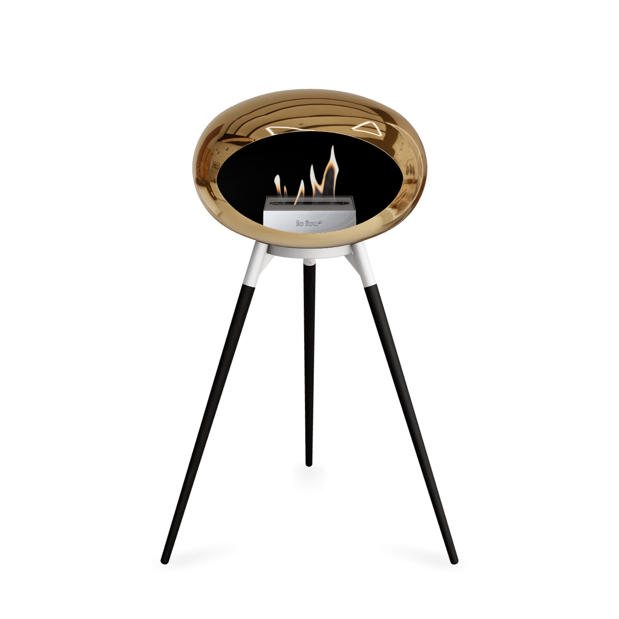 Le Feu Ground High Dome <br>Chromed Rose Gold